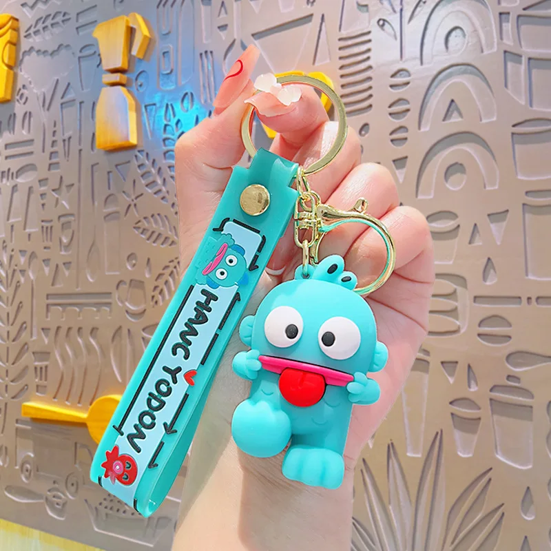 Cute clown fish backpack key chain pendant wholesale ins small gift doll school bag pendant key ring