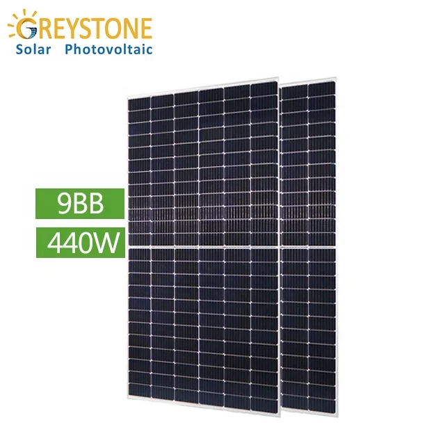 Билицевая солнечная панель высокой эффективности 440 Вт от китайского производителя graystone