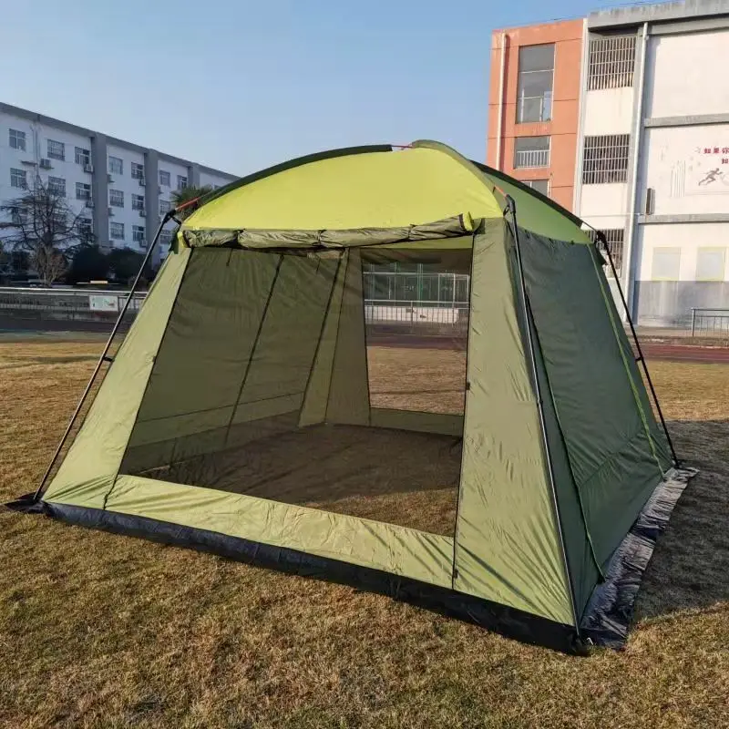 
New arriving FRP pole gazebo house tent for coming days with big space 