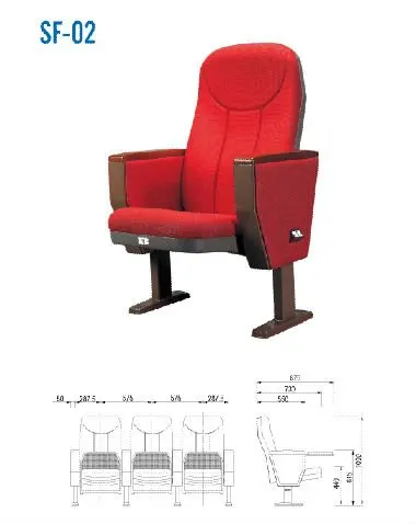 Luxury theater seats for VIP stadium seating, auditorium price per chair for sale