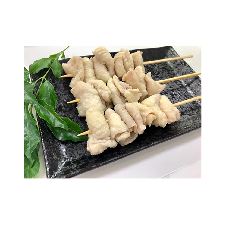 
Japanese yakitori wholesale poultry meat supply fresh cuts chicken skin 