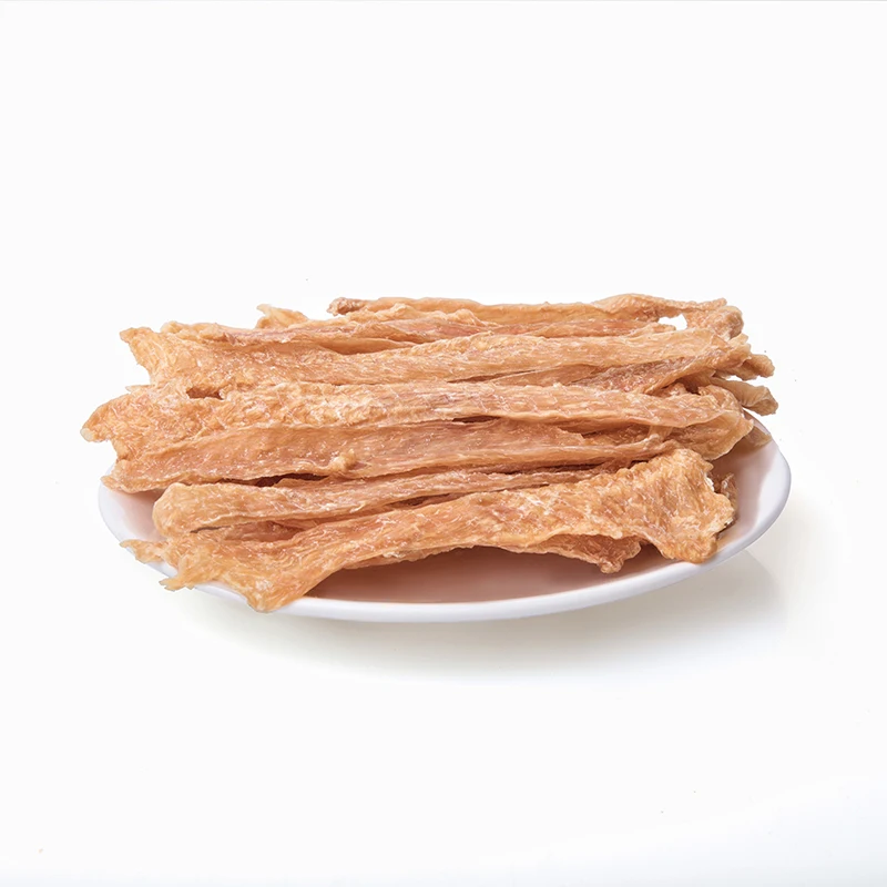 Cheap price top cut dry chicken breast into strips with high quality
