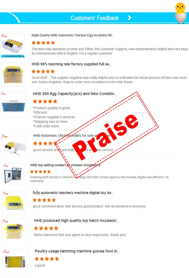 Экономичный пластиковый верхний циркулированный термовоздух HHD автоматический инкубатор kulucka YZ-88