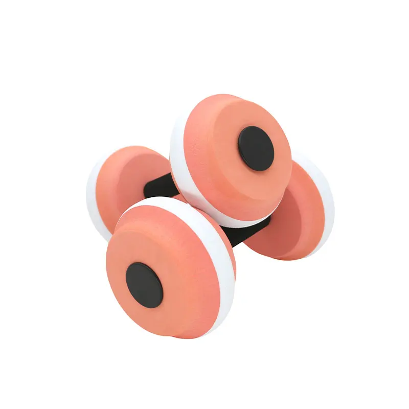 Aquatic Exercise Dumbells EVA Water Barbells Pool Dumbbells Water Resistance Aerobics EVA Foam Dumbbell