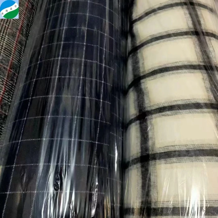 Hot selling popular woven stretch fabric for pants 60 cotton 40 polyester tr fabric yarn dyed stock lot for trouser