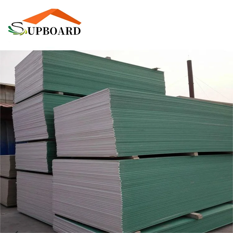 Moisture Waterproof Gypsum Board Guangzhou 12MM