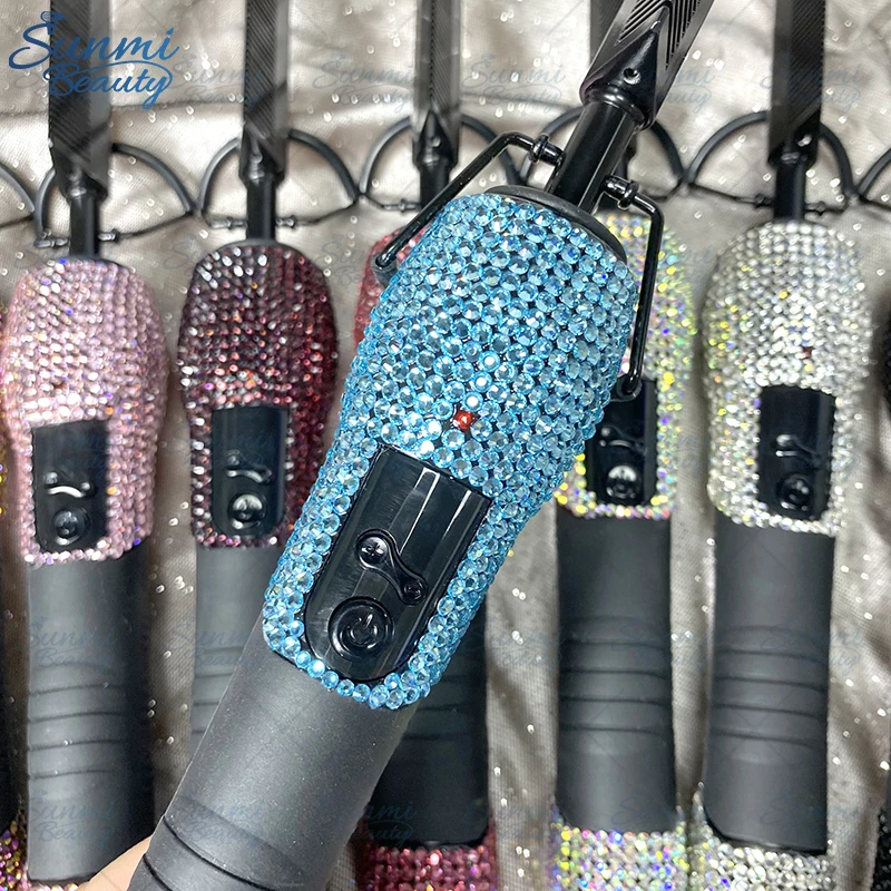 Wholesale Private Label Copper Hair Straightener Bling Hot Combs,Electric Hot Comb 500 Degrees,Custom Logo Hot Comb Electric