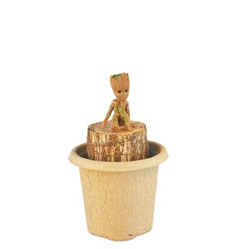 Plant Nursery Seeding Tray Electronic Medicine Paper Pulp Seedling Cup Biodegradable Flower Pots