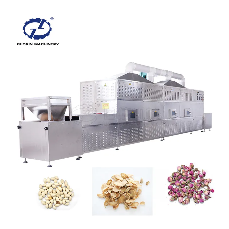 Guoxin microwave tenebrio mealworm insect molitor dryer drying sterilization machine