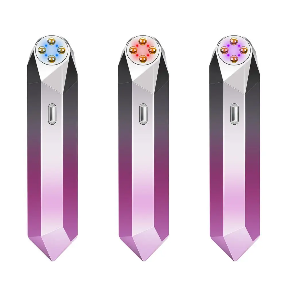 Vkk Customized Electric Portable Ems Mini Facial Eye Eye Beauty Massager Machine