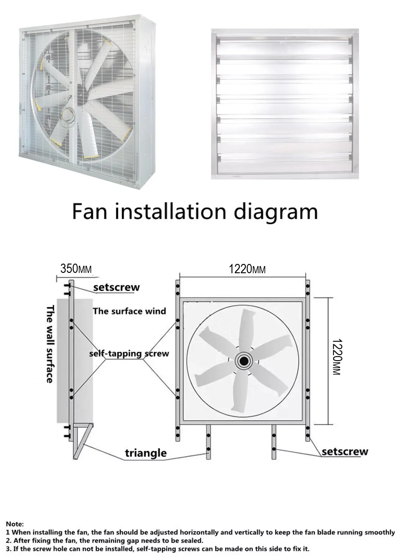 vertical greenhouse solar vent fan 48 inch agricultural exhaust fan waterproof wall mounted air circulation fan for greenhouse