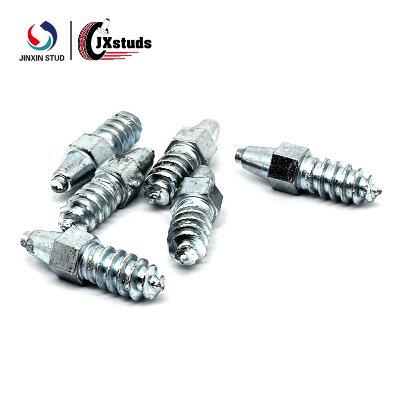 JX6X6-H20-T4 Anti-skid Tire Screw Spikes Car Tires Studs Wheel Aluminum Tire Studs ensure safe winter travel