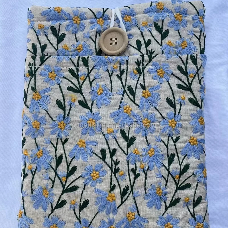 High Quality Custom Travel Kindle Sleeve Portable Book Cover Factory Sale Sponge Padded Book Protective Thick Sleeve