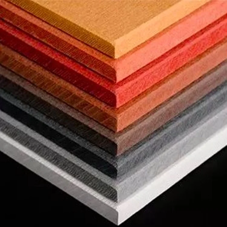 Soundproof decorative exterior wall colorful board / non-asbestos fiber cement board