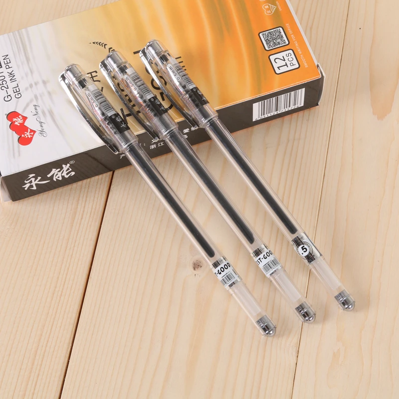 Оптовая продажа, высококачественные школьные принадлежности, ручка с гелевыми чернилами 0,5 мм