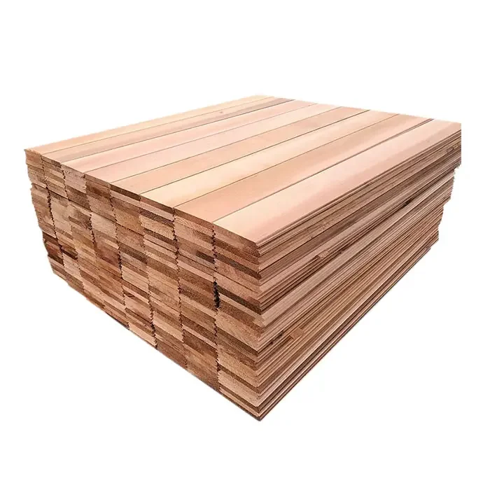 Wholesale Price Wooden Wall Cladding Outdoor Easy Install Waterproof Wood Slat Acoustic Panels