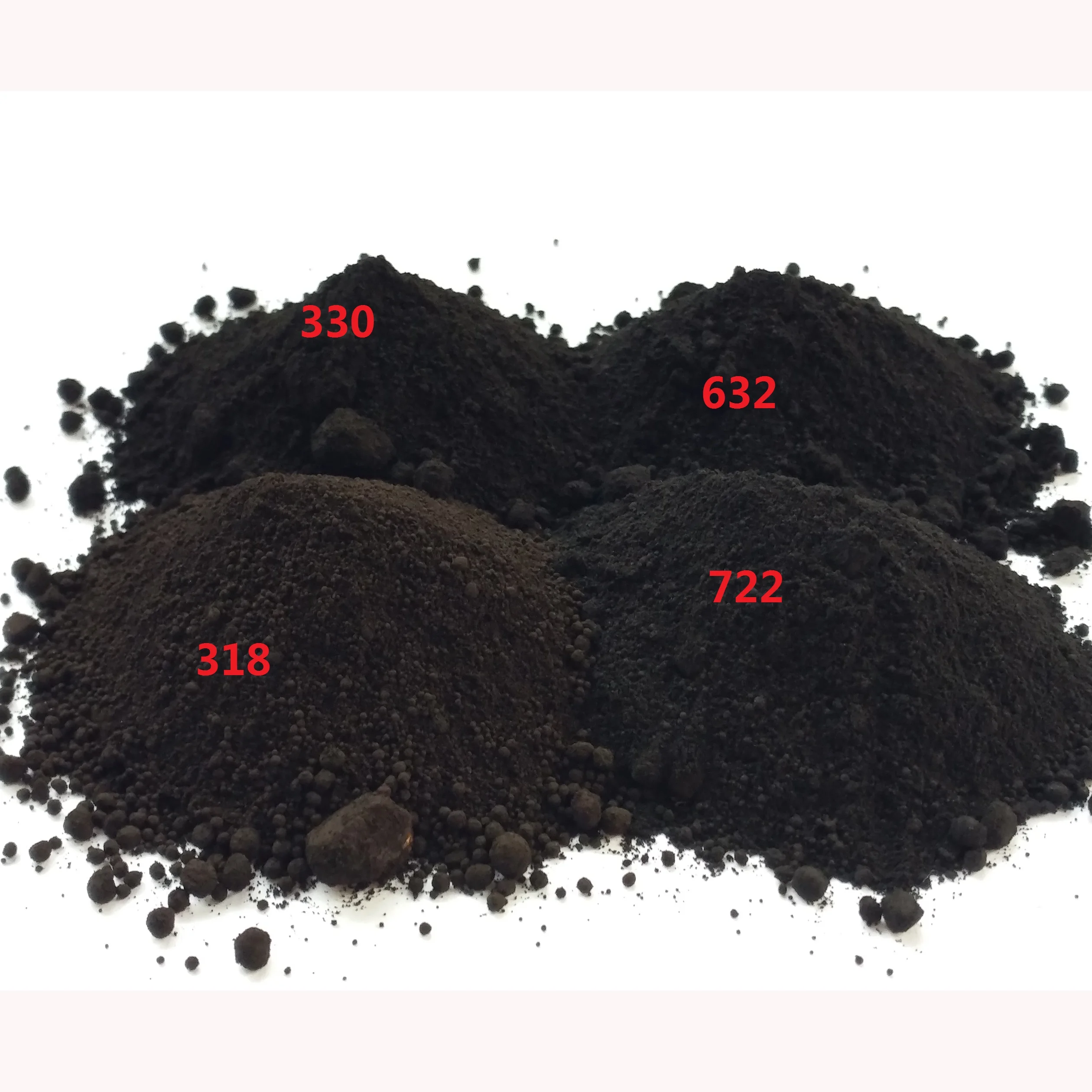 Hebei pigment manufacturers supply black pigment fireproof paint grade iron oxide black 722