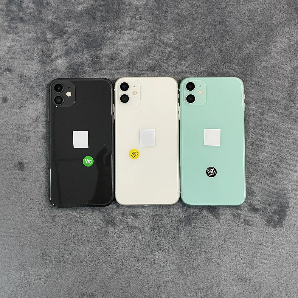 Factory Unlocked Mobile Phones Cell Phone Wholesale Original Used Smartphones for Iphone XR 11 Pro Max 12 13 Iphone 8 Plus White