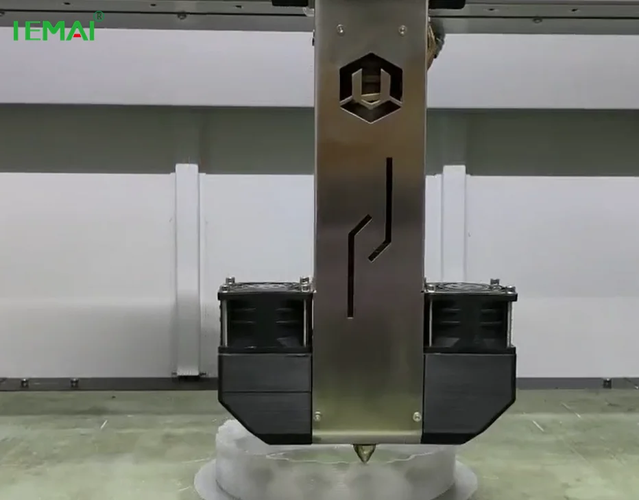 Новейший гранулированный экструдер FGF 3D печатающая головка с трехзональной температурой 6 кг/ч гранулированная скорость