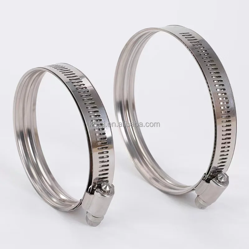 12.7mm/14.2mm band width Installs Easily  with inner ring American Type Hose Clamps