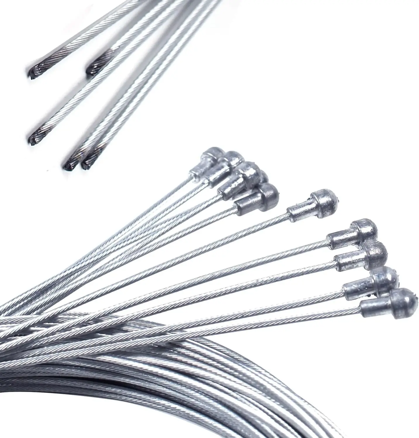 Bike Derailleur Shifter Cables,Front and Rear Brake Lines Shift Cable Set for  Road Mountain Bike