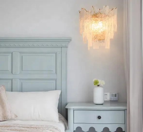 square desk lamp  copper table lamp for hotel marble crystal cloth cover modern table lamp  living room bedroom