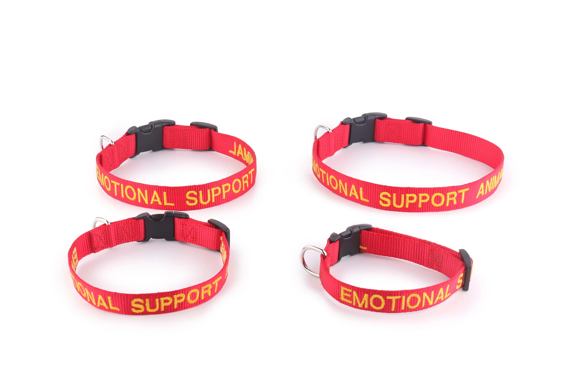 Personalized DIY Embroidery Logo Pet Dog Collars And Leashes with Custom Pet Name and Phone Number Embroidered