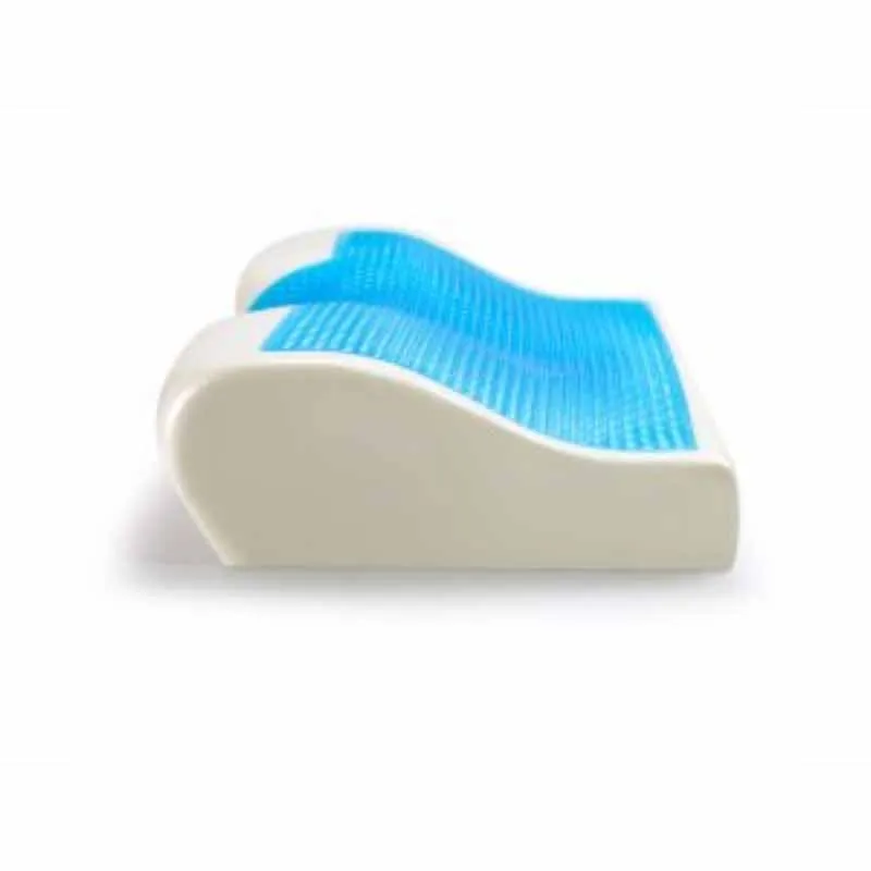 Luxury Comfort Summer Silicone Ice Visco Memory Foam Cool Ice Gel Cooling Pillow