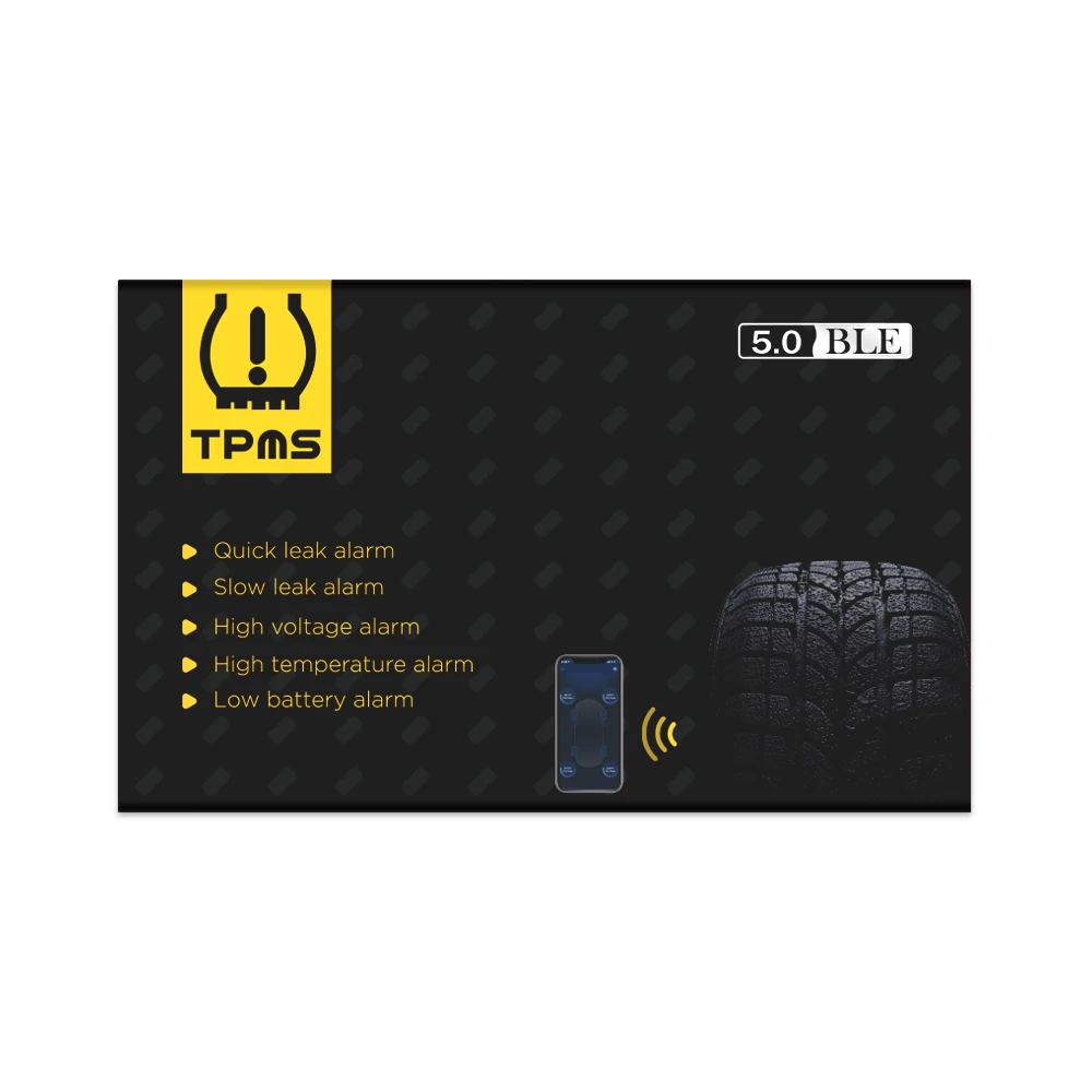 Factory Sale Vehicle TMPS For Android/IOS Tyre Pressure M-onitoring V101B