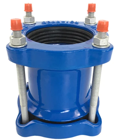 Ductile iron pipe fitting flexible restrainted joint DN200 PN16 universal coupling ductile iron