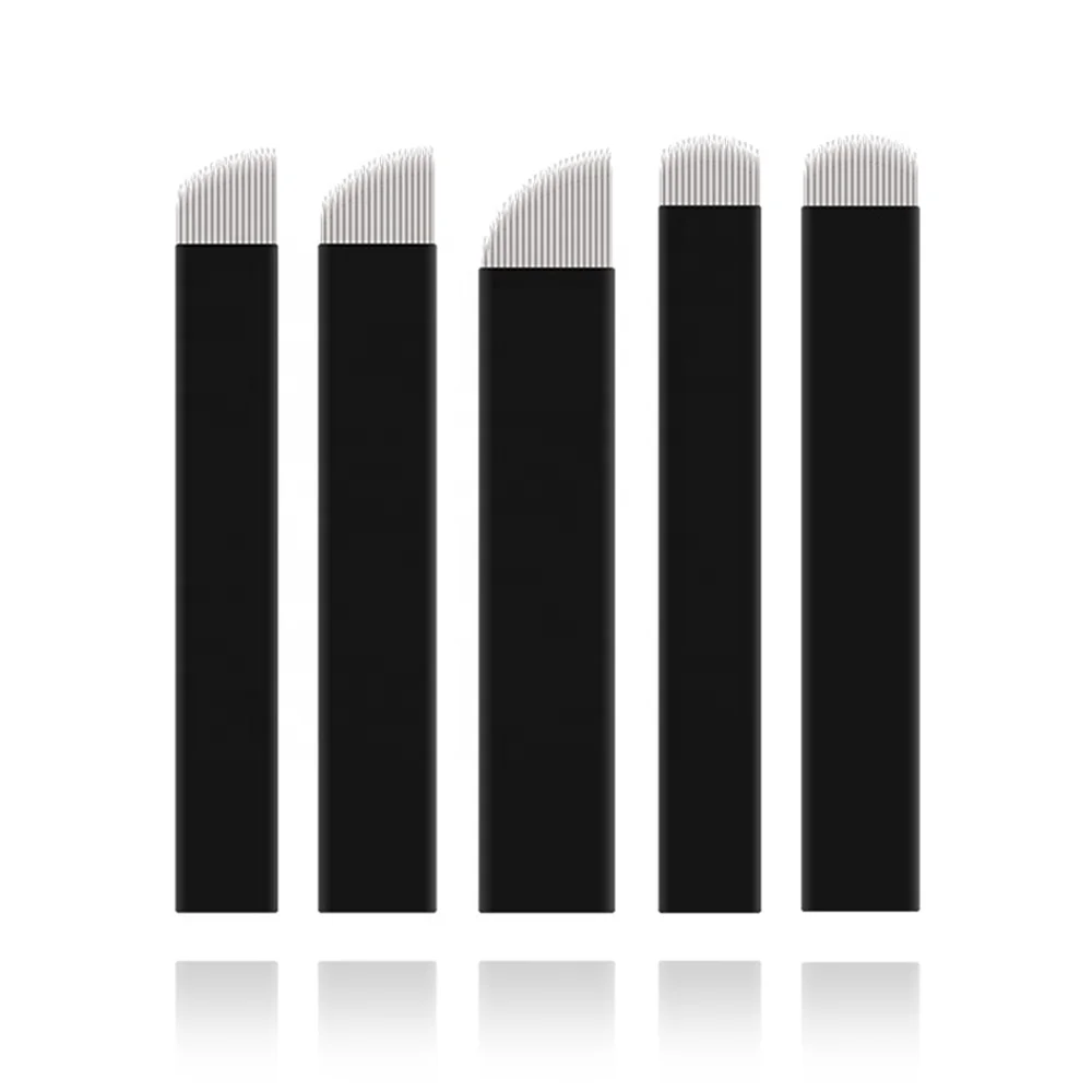 Xtremely Thin 0.18mm Nano Blades Microblading Needles Permanent Makeup Eyebrow Tattoo Needle Blade Microblade 3D Embroidery