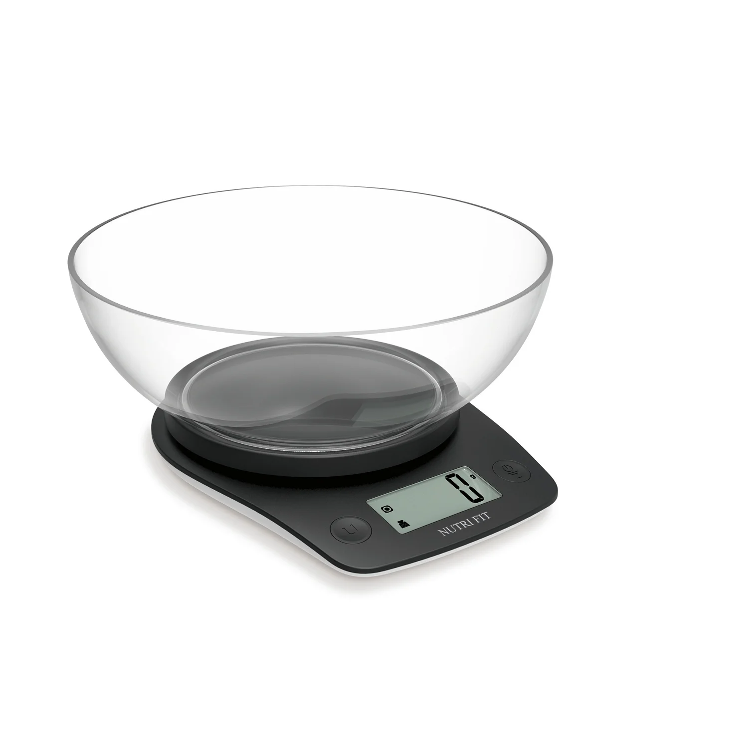2L Bowl Electronic Food Weighing Scale For Bakery Household Office Large LCD 1g/0.1oz Multiple Units Digital Kitchen Scale