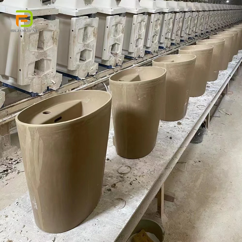 Modern Style Sanitary Ware Luxury Ceramic Wall Hung Wash Basin Porcelain Bathroom Hanging Sink