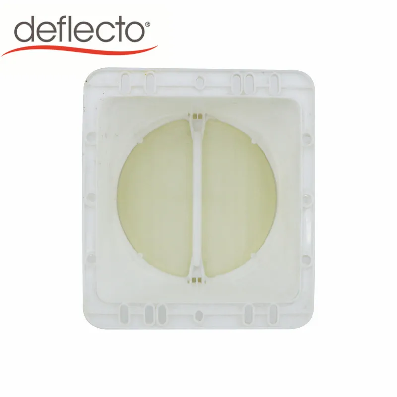 Plastic Air Vent Tuyere Round Square Grille Ventilation Duct Air Outlet, Wall Air Vent Exhaust Fan Pipe Check Valve