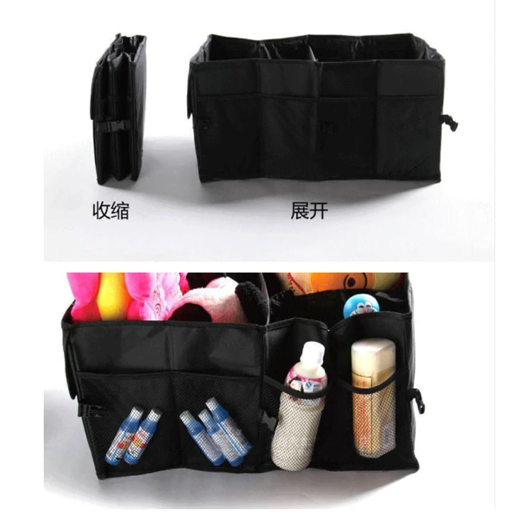 Super September Multifunctional Collapsible Durable Car Cargo Organizer Storage Bag