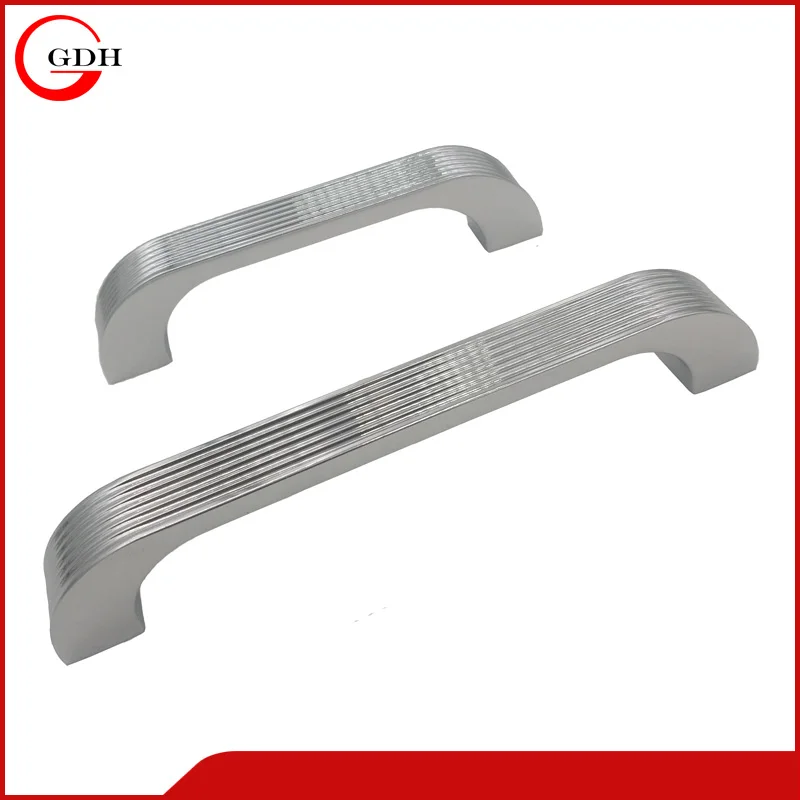 Furniture cabinet flat drawer zinc cabinet handles