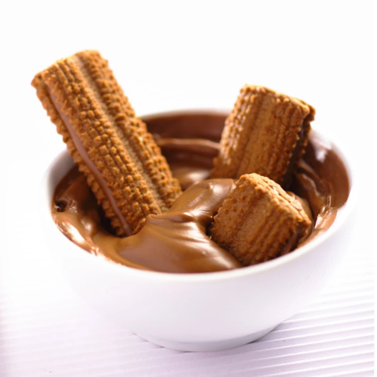 Sunssi оптовая продажа хрустящее китайское печенье шоколадное в офисном стиле 3