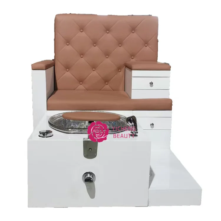 Yicheng Beauty Modern Design Salon Massage Table Pedicure Foot Spa Chair Luxury Manicure Pedicure Chair salon Furniture for Sale