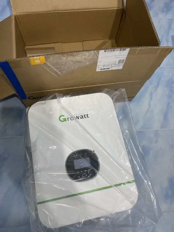  Инвертор для солнечной батареи Growatt 3000w 120v 24v Off Grid с параллельной функцией 80A MPPT SPF 3000TL LVM-48P стандарта