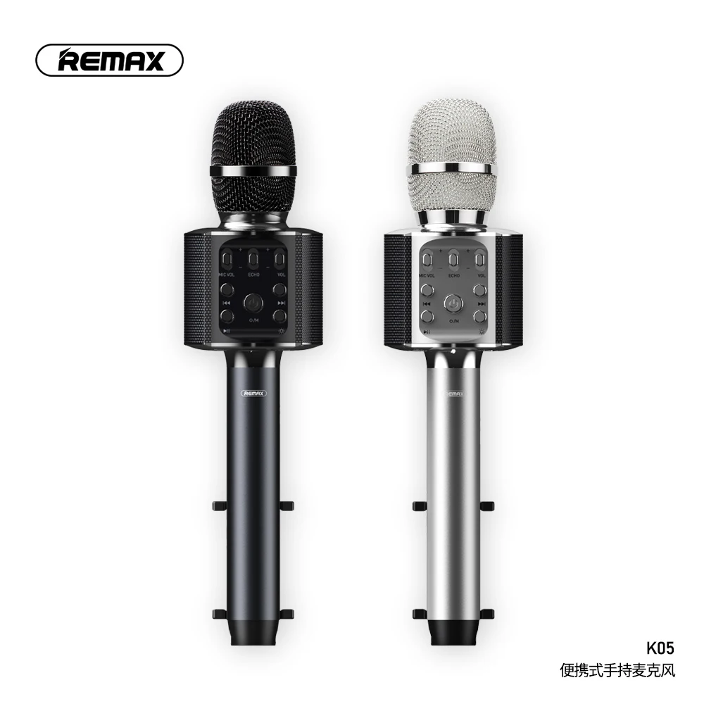 Зарядное устройство Remax K05 Портативный беспроводной Bluetooth-микрофон