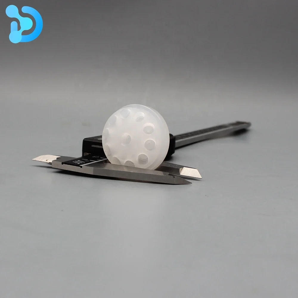 High quality PCTFE materials rotary valve multiport selector valves head