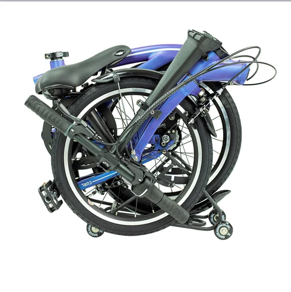 Brand Bike factory Dahon CURL folding Bike,  Convenient 3-point folding features CURL Dahon folding bike