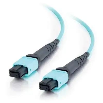 
China ZKP Data center FTTH usage 8 core MPO to MPO Single mode & Multimode fiber optic cable MPO trunk cables 