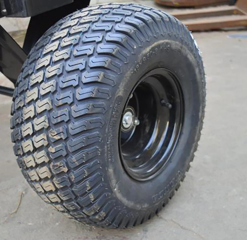 1000lbs Steel Flatbed ATV Dump Trailer Outdoor Motorcycle Truck Car Farm Transportation Tow-Behind ATV Dump Cart