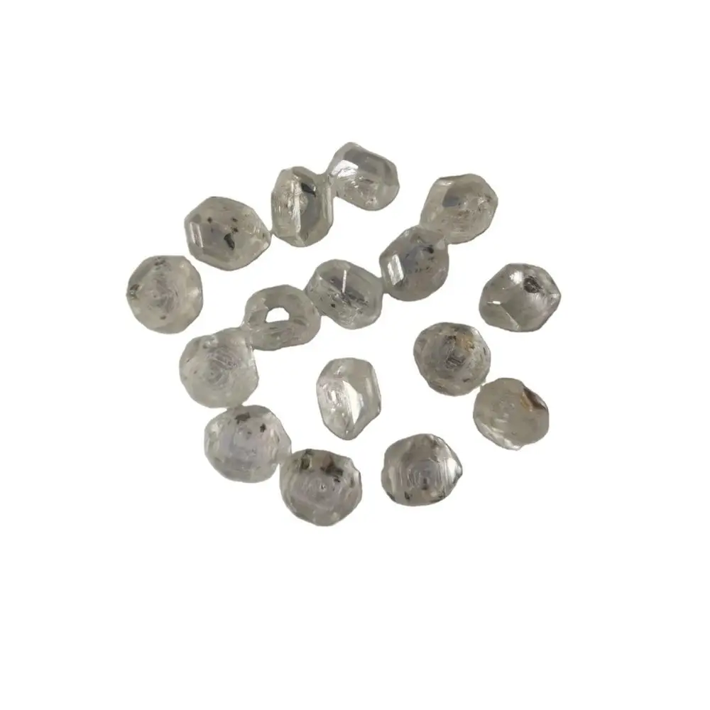 FLINT Top Quality HPHT Rough  Diamond Rings Uncut Stone Diamond HPHT