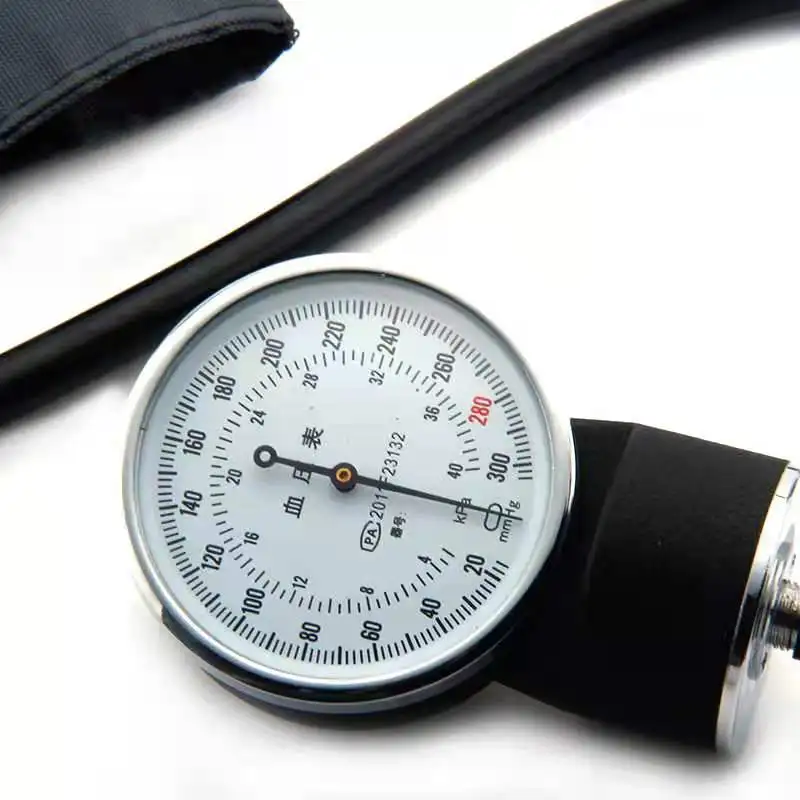 aneroid sphygmomanometer 0-300mmHg home and hospital care manual blood pressure monitor tensiometer