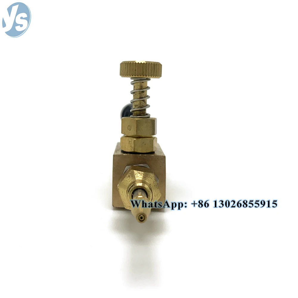 Micron Mist Siphon Round Spray Air Atomizing Nozzle, Customized Small Flow Rate Full Cone Air Misting Nozzle, Narrow Angle