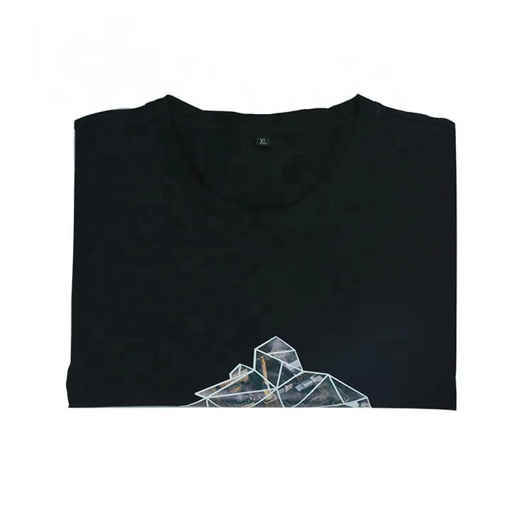 
Custom 100 Soft Cotton Fabric Printed Streetwear Men T Shirt 