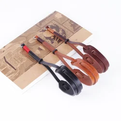 Hot sale fashion vegetable tanned cowhide camera wrist strap