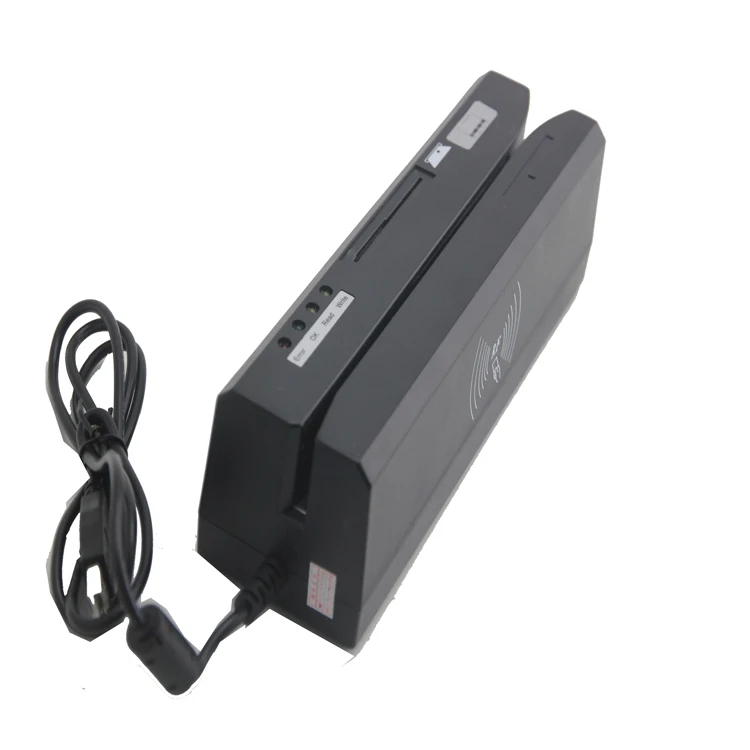 USB swipe 3 tracks Magnetic Stripe Card Reader Writer for vending machine